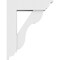 Ekena Millwork Standard Carmel Architectural Grade PVC Bracket With Traditional Ends, 5"W x 14"D x 18"H BKTP05X14X18CAR01 - alternate 3